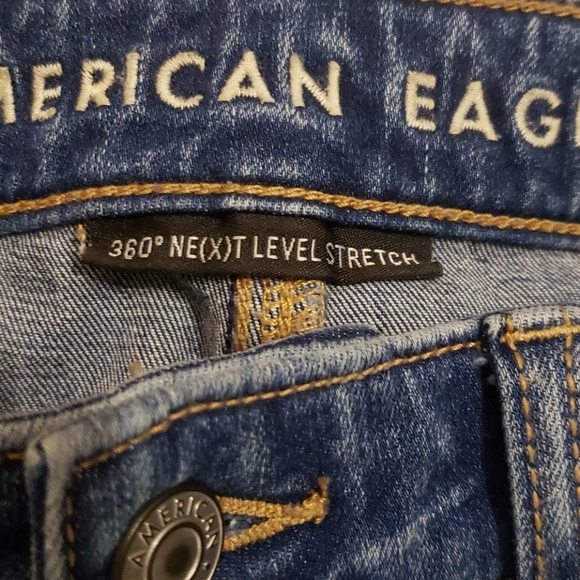LADIES AMERICAN EAGLE SZ 6 SUPER HI RISE JEGGING - Picture 2 of 11